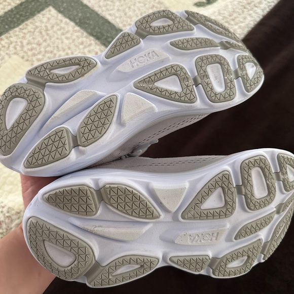 Hoka Women's Bondi 8 Harbor Mist/Lunar Rock - Picture 9 of 11